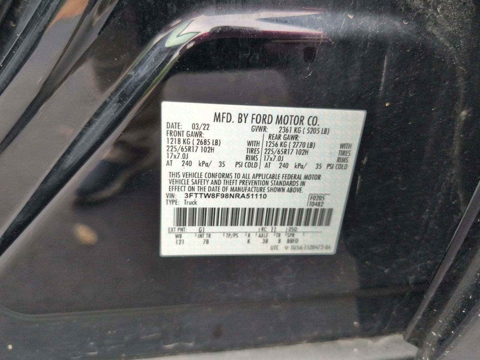 2022 Ford Maverick XLT