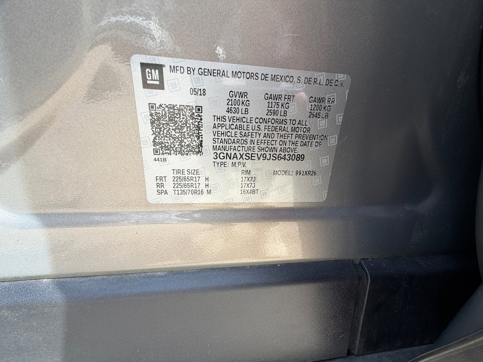 2018 Chevrolet Equinox LT