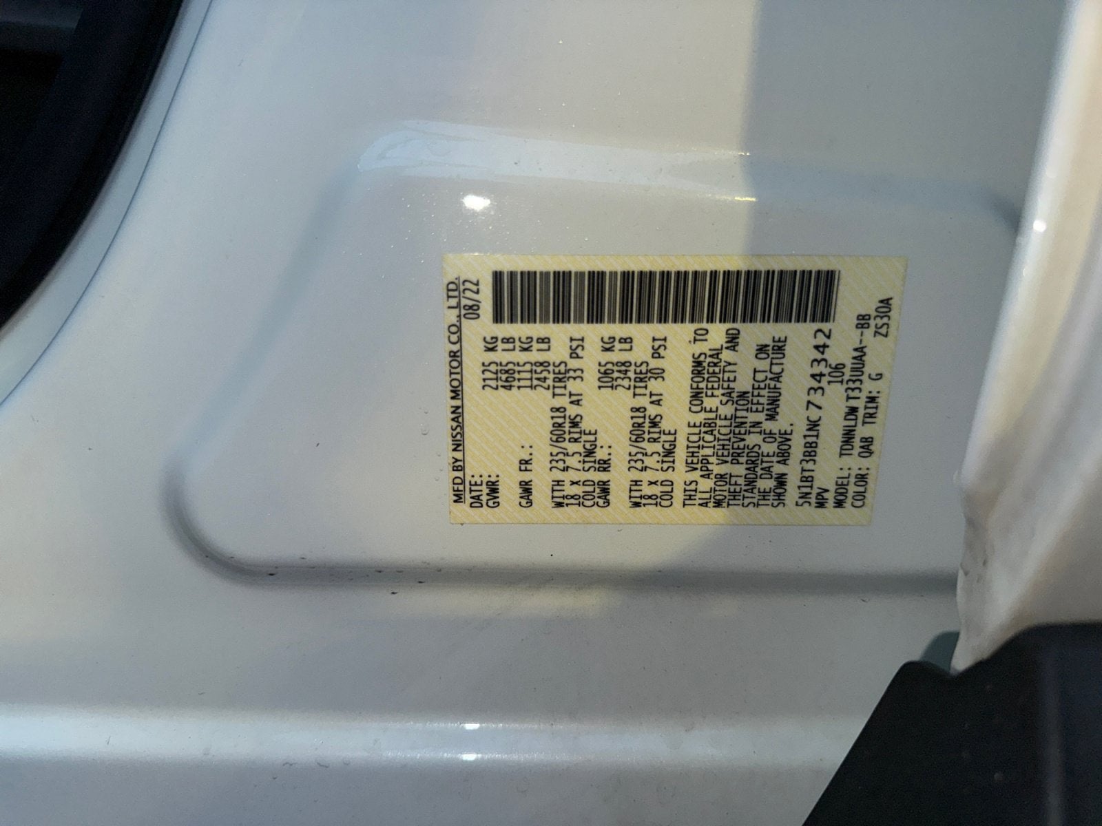 2022 Nissan Rogue SV