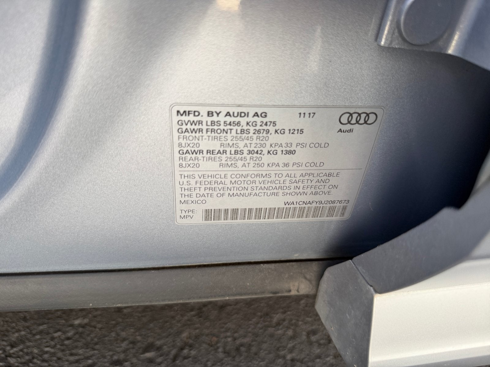2018 Audi Q5 2.0T Premium