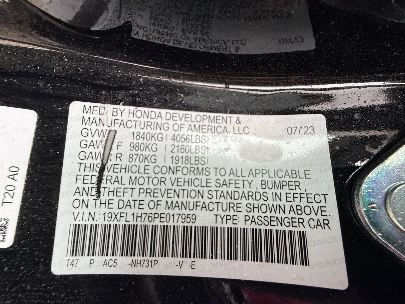 2023 Honda Civic EX-L