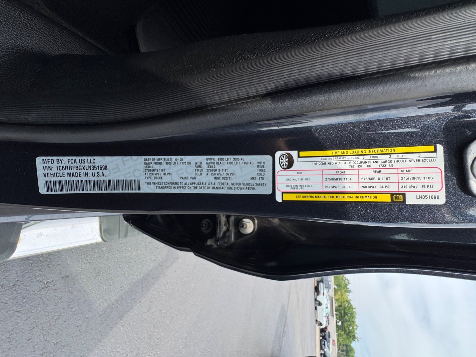 2020 RAM 1500 Big Horn