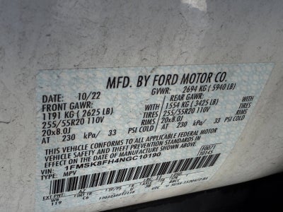 2022 Ford Explorer Limited