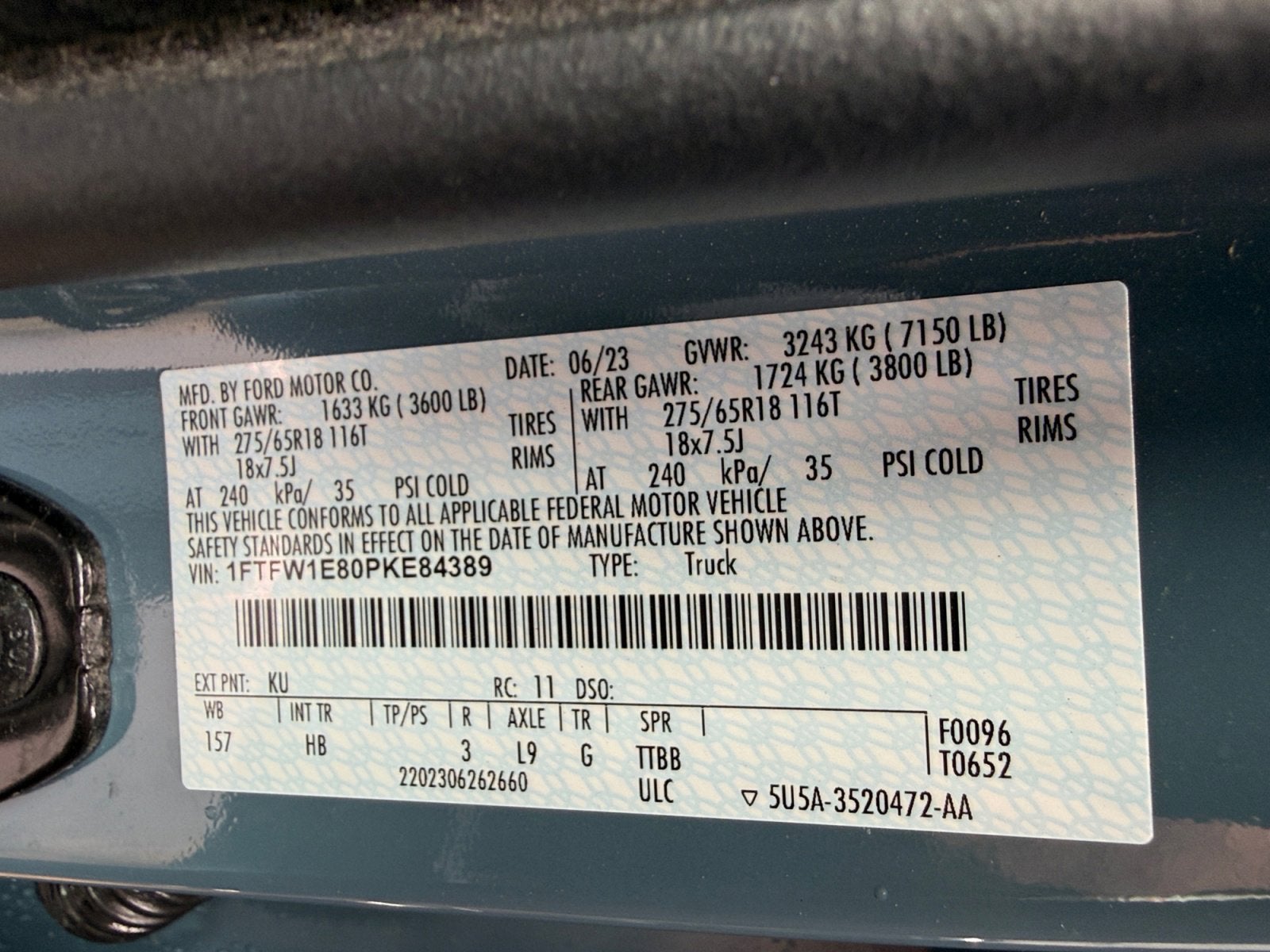 2023 Ford F-150 LARIAT