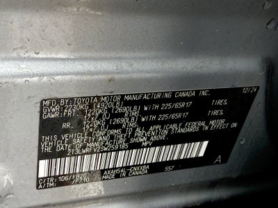 2025 Toyota RAV4 Hybrid LE