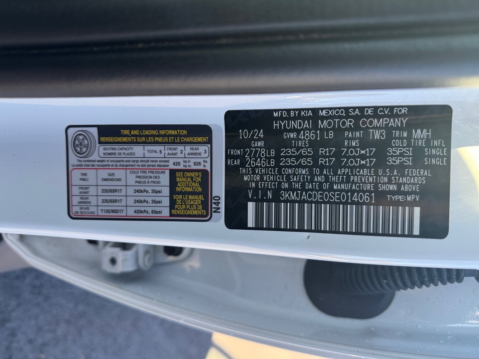 2025 Hyundai Tucson SE