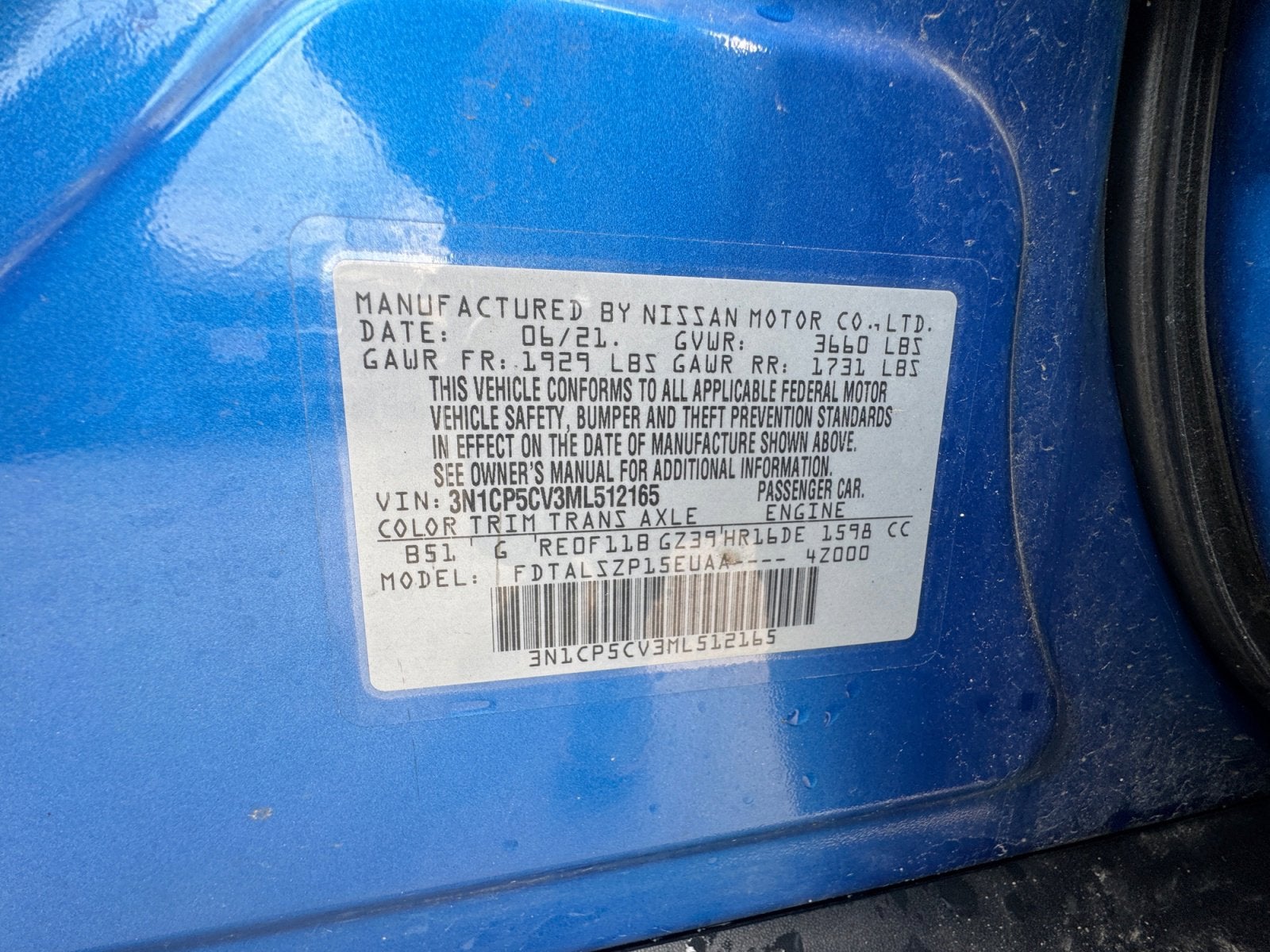 2021 Nissan Kicks SV