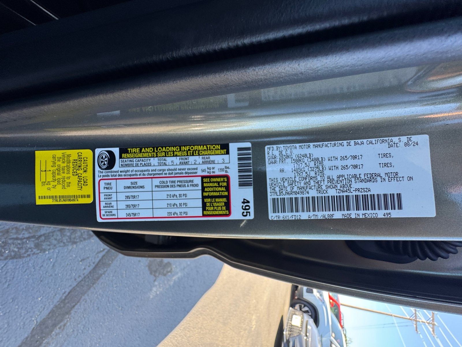 2024 Toyota Tacoma 4WD TRD Off Road