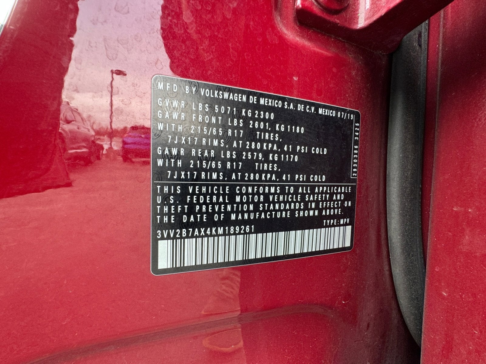 2019 Volkswagen Tiguan SE