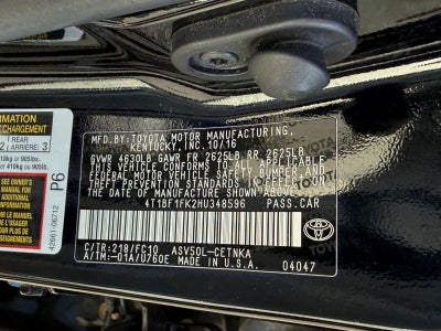 2017 Toyota Camry LE