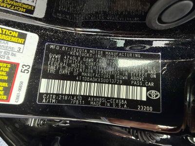 2025 Toyota Camry XSE