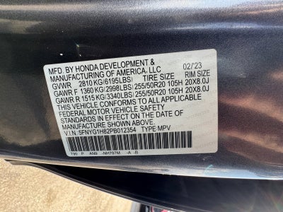 2023 Honda Pilot Elite