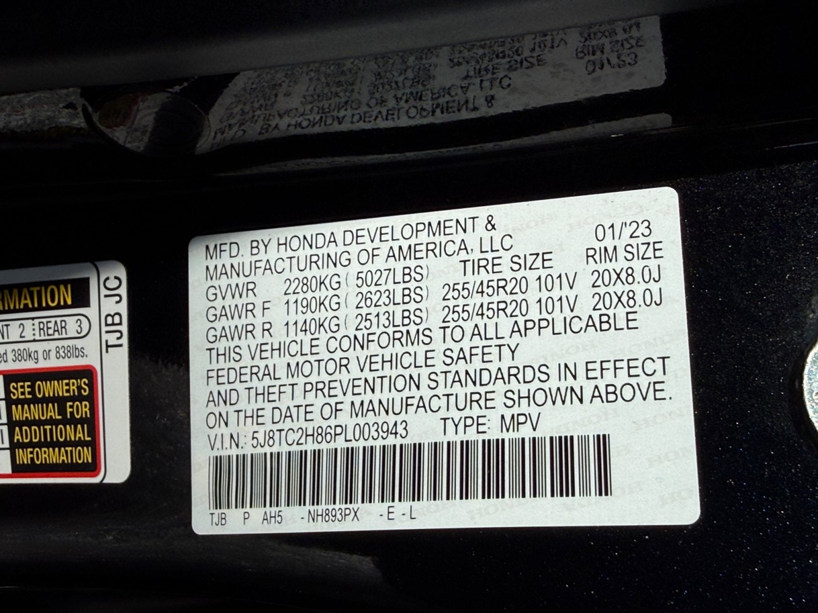 2023 Acura RDX w/A-Spec Advance Package