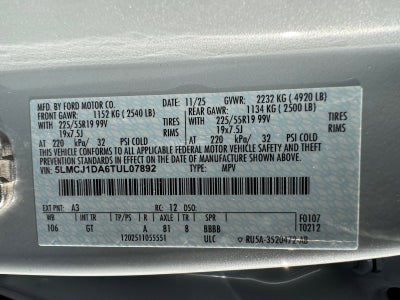 2026 Lincoln Corsair Premiere