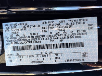 2026 Lincoln Corsair Reserve