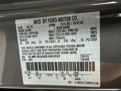 2025 Lincoln Nautilus Premiere