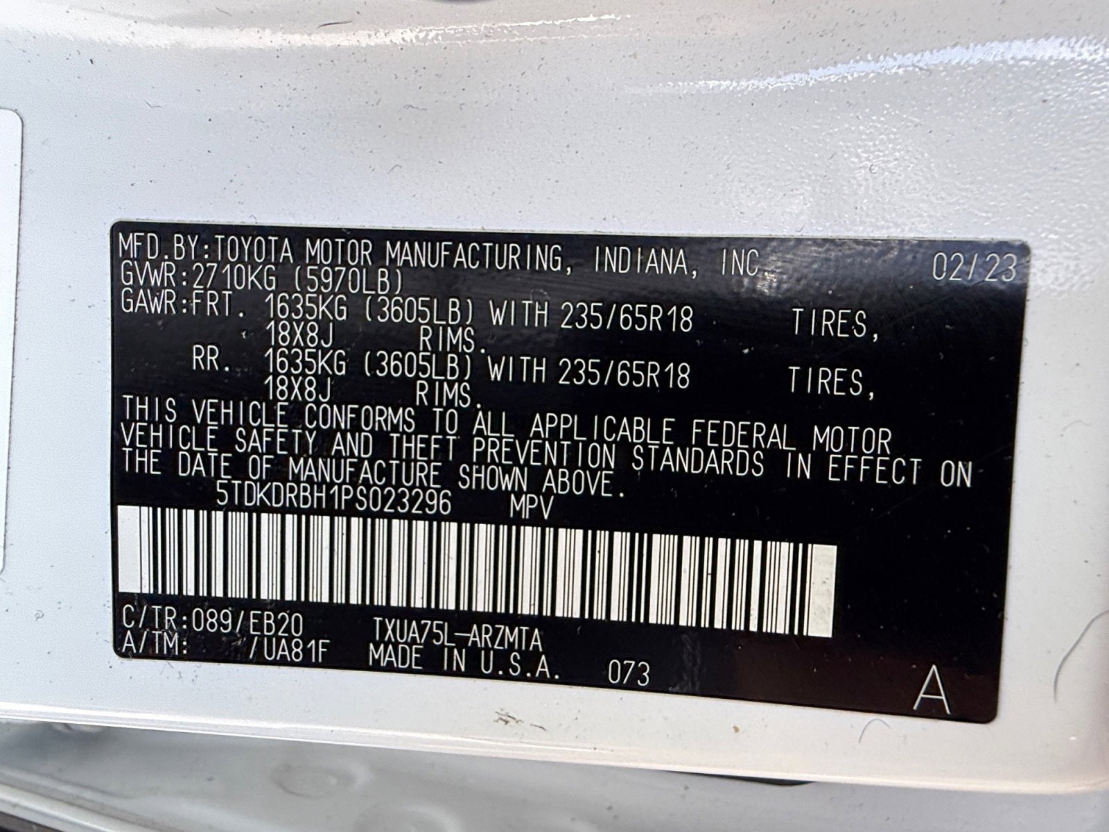 2023 Toyota Highlander XLE