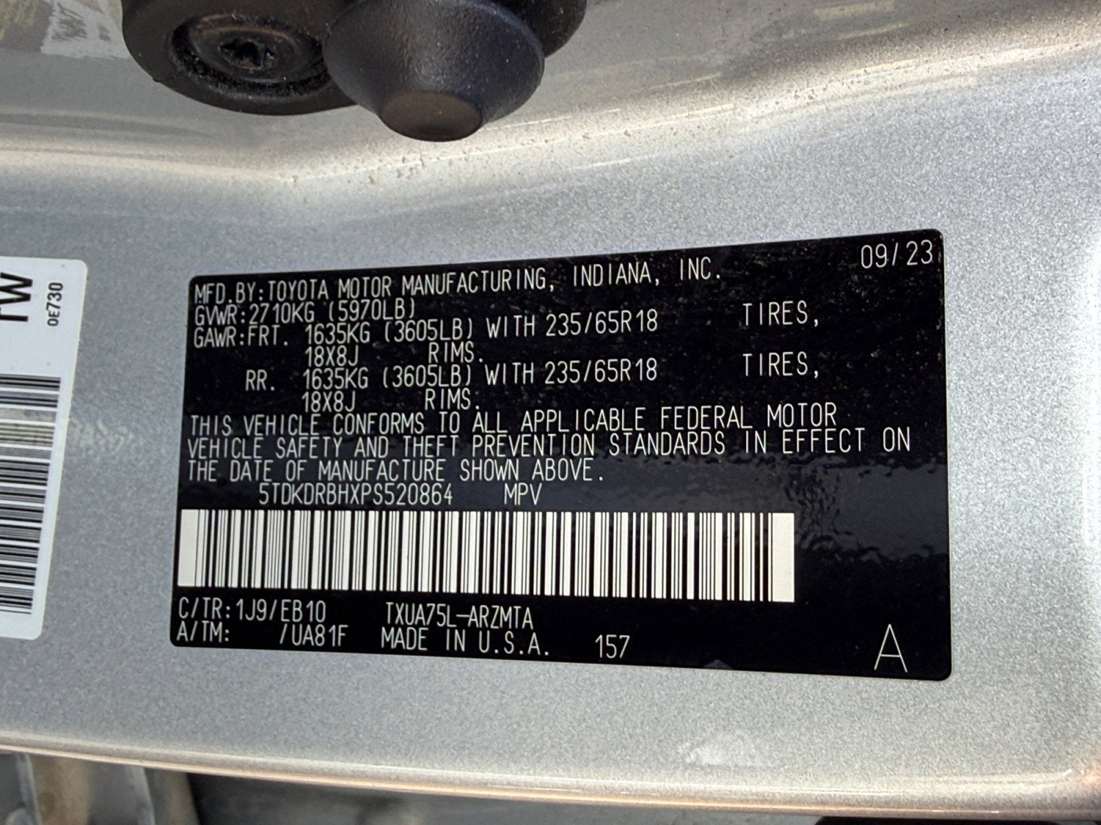 2023 Toyota Highlander XLE