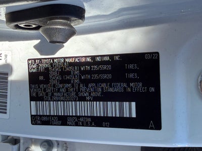2022 Toyota Highlander XSE