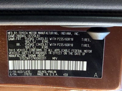 2022 Toyota Sienna Limited