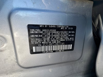 2018 Subaru Forester 2.5I