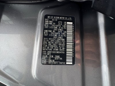 2025 Nissan Rogue Platinum
