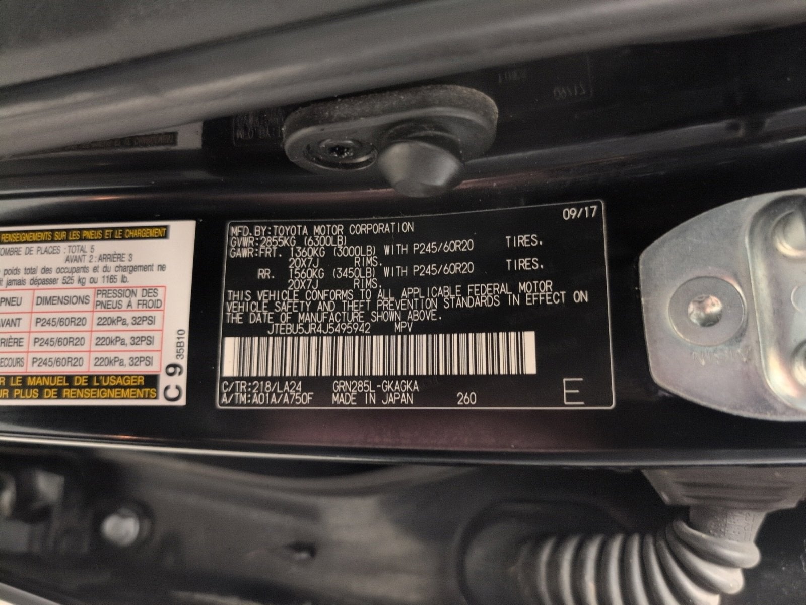 2018 Toyota 4Runner Limited