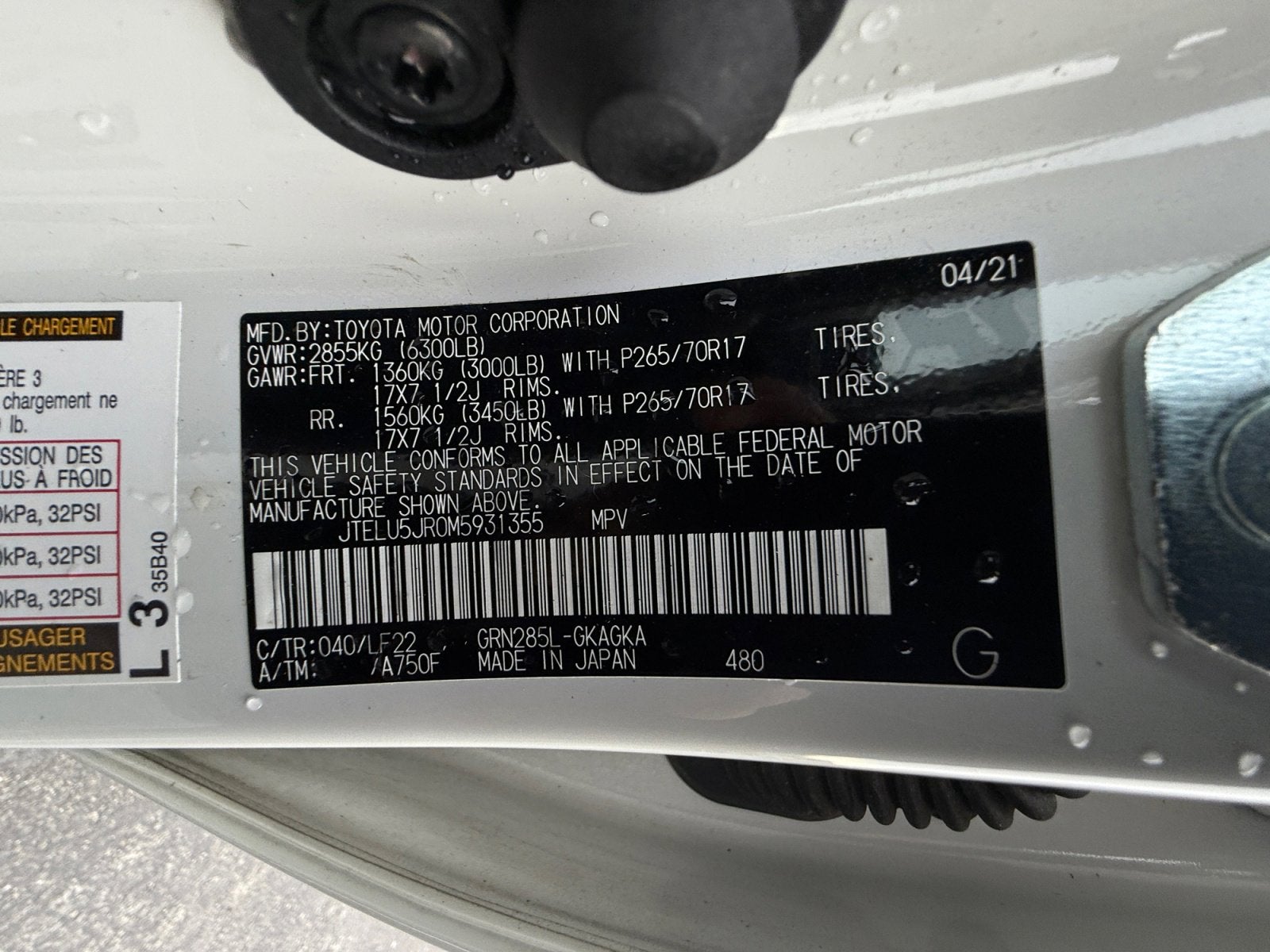 2021 Toyota 4Runner TRD Pro