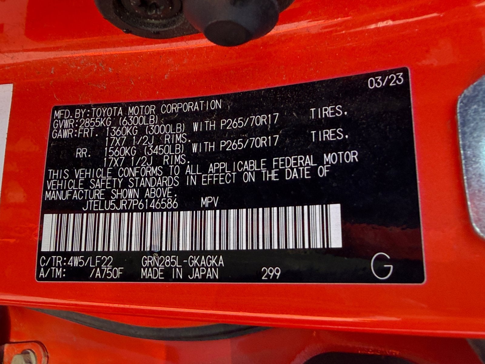 2023 Toyota 4Runner TRD Pro