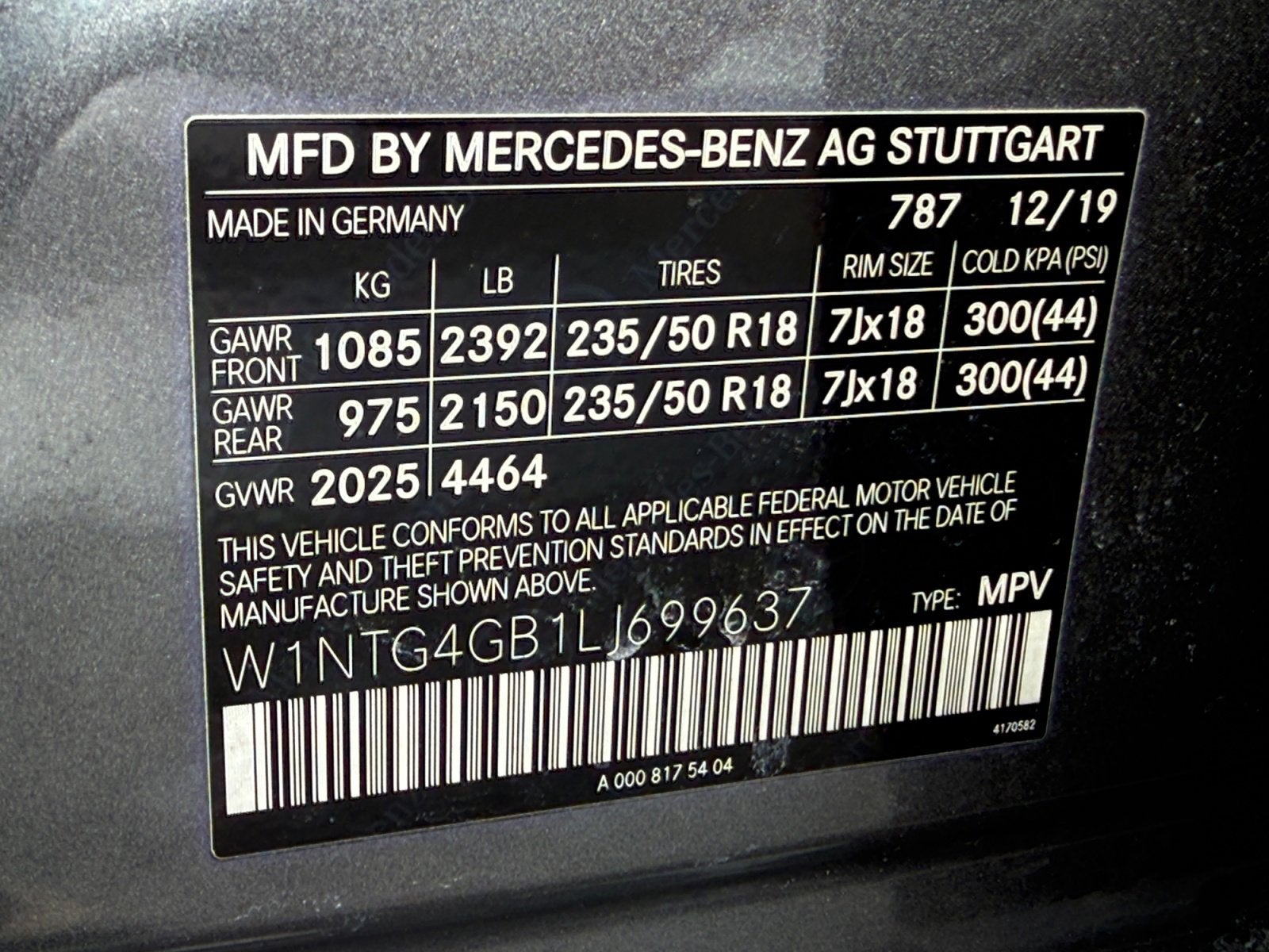 2020 Mercedes-Benz GLA GLA 250