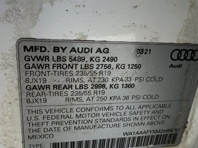 2021 Audi Q5 Premium