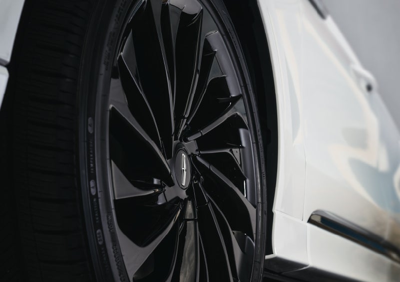 The wheel of the available Jet Appearance package is shown | Irwin Lincoln Laconia in Laconia NH