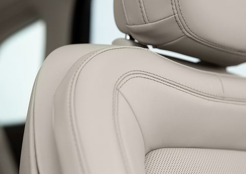Fine craftsmanship is shown through a detailed image of front-seat stitching. | Irwin Lincoln Laconia in Laconia NH