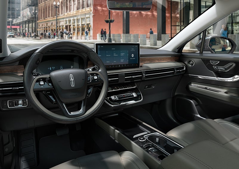 The interior dashboard of 2024 Lincoln Corsair® SUV is shown here. | Irwin Lincoln Laconia in Laconia NH