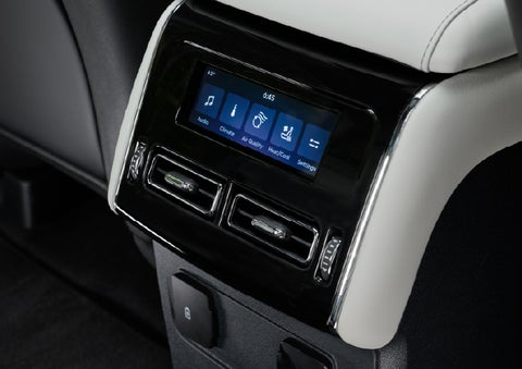 The second row touch screen displays audio and temperature control settings. | Irwin Lincoln Laconia in Laconia NH